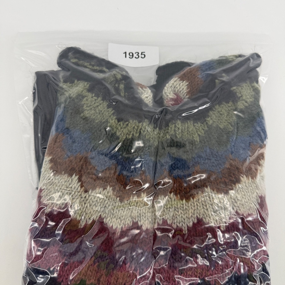 American Eagle Ahh-mazingly Soft Fair Isle Chevron Wool Blend Sweater Small - Picture 7 of 7